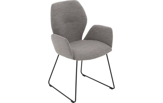 Goossens eetkamerstoel hera grijs stof - 8221061-04
