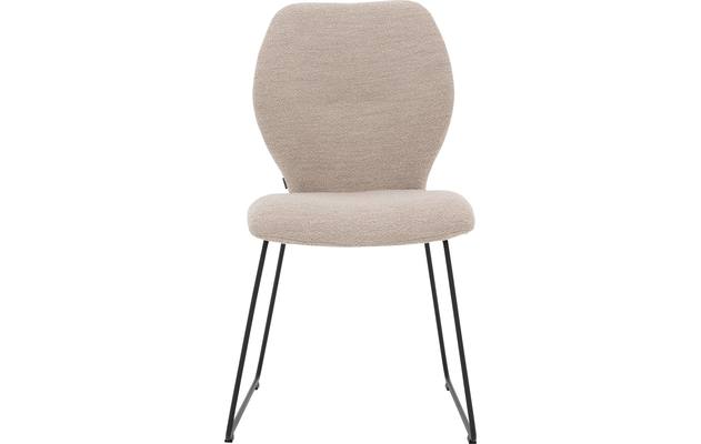 Goossens eetkamerstoel hera beige stof - 8221064-01