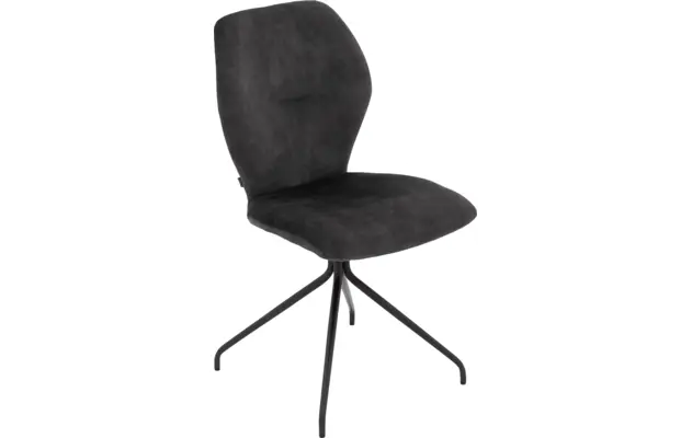 Goossens eetkamerstoel hera grijs stof - 8221070-04