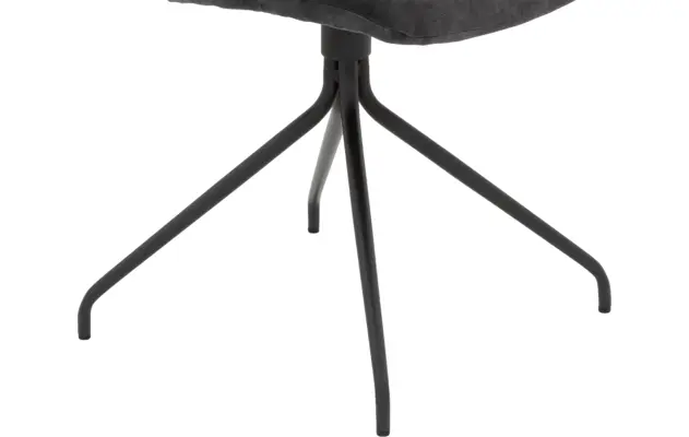 Goossens eetkamerstoel hera grijs stof - 8221070-05