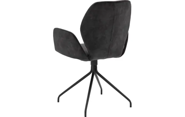 Goossens eetkamerstoel hera grijs stof - 8221071-02