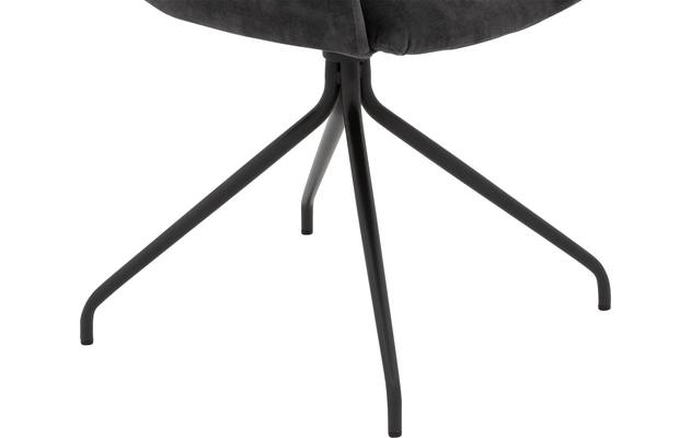Goossens eetkamerstoel hera grijs stof - 8221071-05