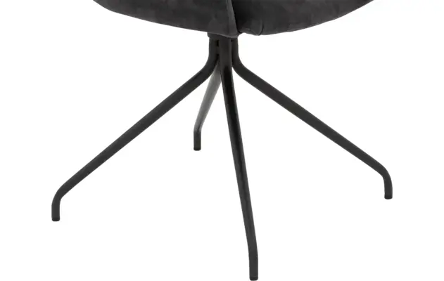 Goossens eetkamerstoel hera grijs stof - 8221071-05
