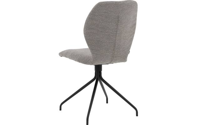 Goossens eetkamerstoel hera grijs stof - 8221076-03