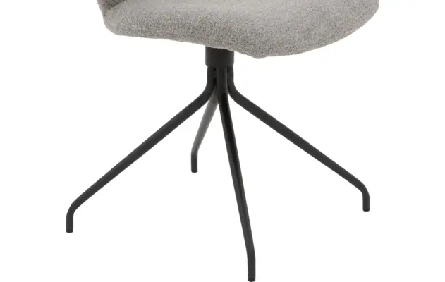 Goossens eetkamerstoel hera grijs stof - 8221076-05