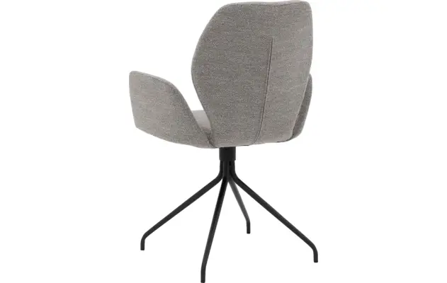 Goossens eetkamerstoel hera grijs stof - 8221077-03