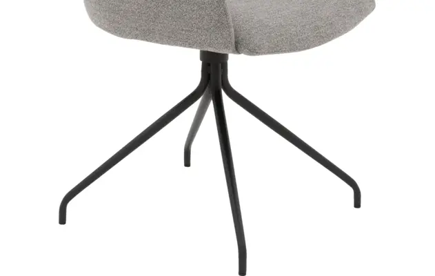Goossens eetkamerstoel hera grijs stof - 8221077-05