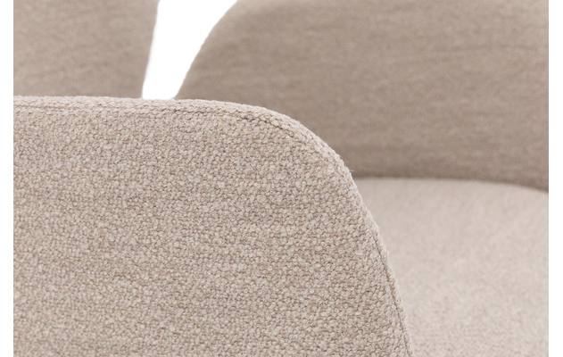 Goossens eetkamerstoel hera beige stof - 8221081-06