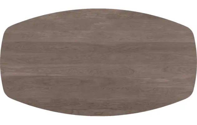 Goossens excellent eettafel uniek donker bruin eiken - 8221100-06