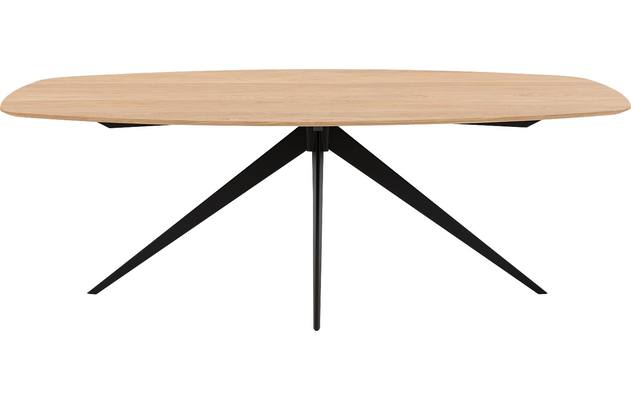 Goossens excellent eettafel uniek blank eiken - 8221115-02