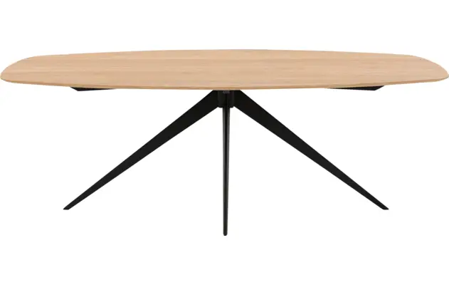 Goossens excellent eettafel uniek blank eiken - 8221115-02