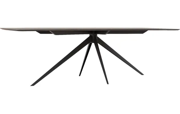 Goossens excellent eettafel uniek donker bruin eiken - 8221131-04