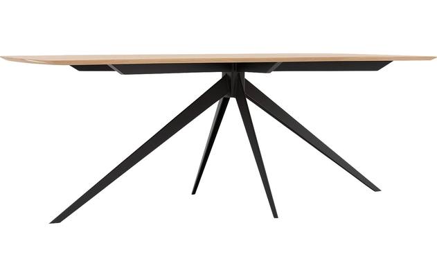 Goossens excellent eettafel uniek blank eiken - 8221143-04