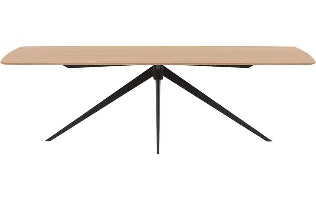 Goossens excellent eettafel uniek blank eiken - 8221145-01