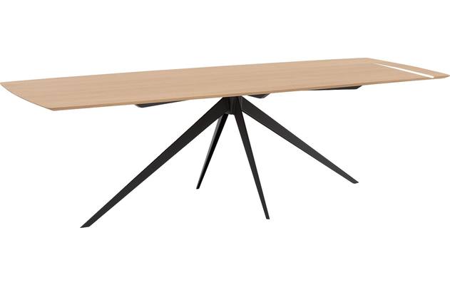 Goossens excellent eettafel uniek blank eiken - 8221145-02