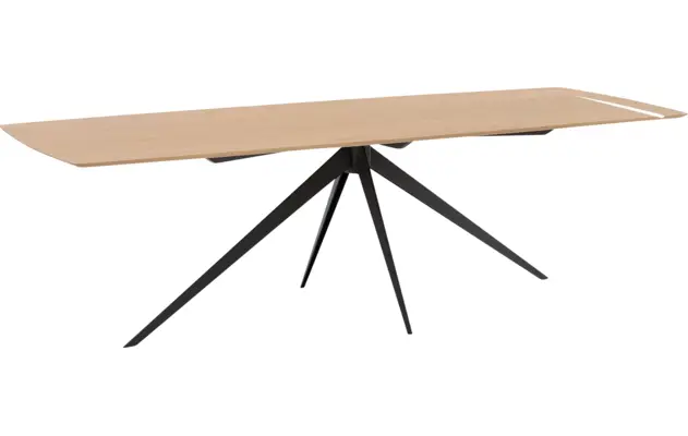 Goossens excellent eettafel uniek blank eiken - 8221145-02