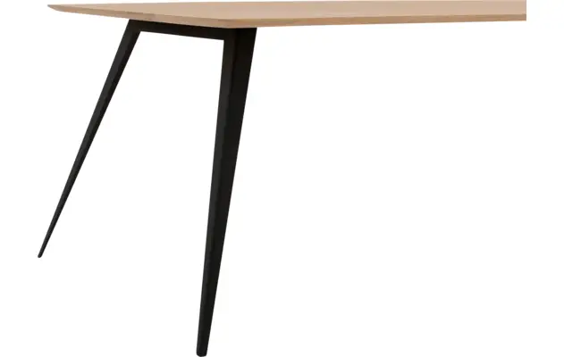Goossens excellent eettafel uniek blank eiken - 8221145-05