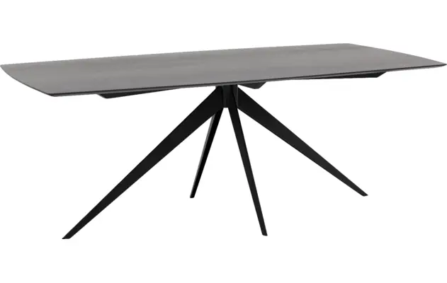 Goossens excellent eettafel uniek zwart eiken - 8221147-01