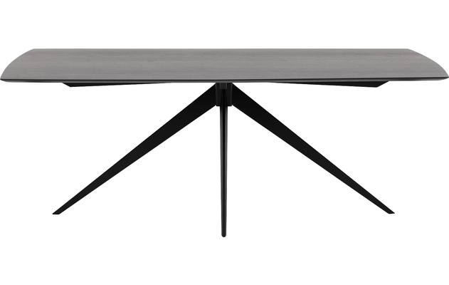 Goossens excellent eettafel uniek zwart eiken - 8221147-02