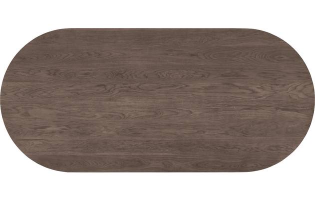 Goossens excellent eettafel uniek donker bruin eiken - 8221191-06