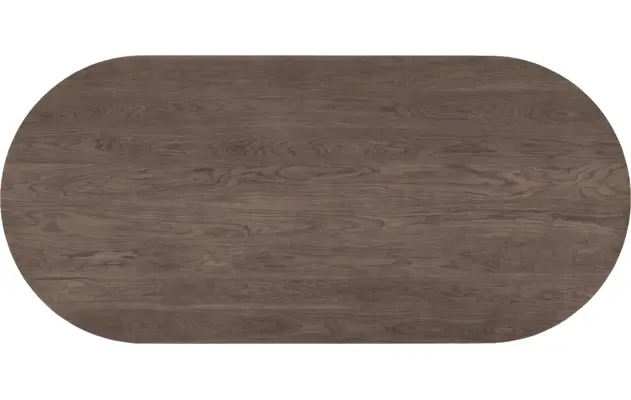 Goossens excellent eettafel uniek donker bruin eiken - 8221191-06