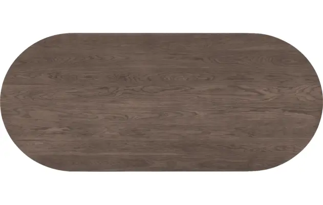 Goossens excellent eettafel uniek donker bruin eiken - 8221192-06