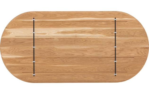 Goossens excellent eettafel uniek blank eiken - 8221205-08