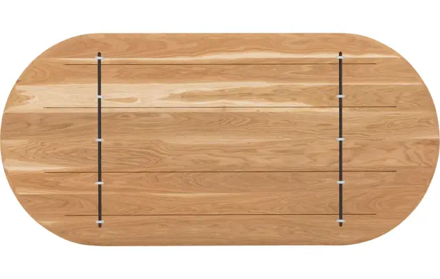 Goossens excellent eettafel uniek blank eiken - 8221205-08