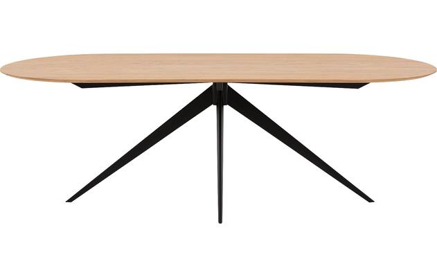 Goossens excellent eettafel uniek blank eiken - 8221206-02