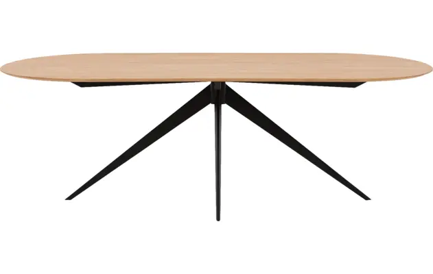 Goossens excellent eettafel uniek blank eiken - 8221206-02