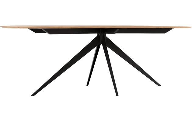 Goossens excellent eettafel uniek blank eiken - 8221206-04