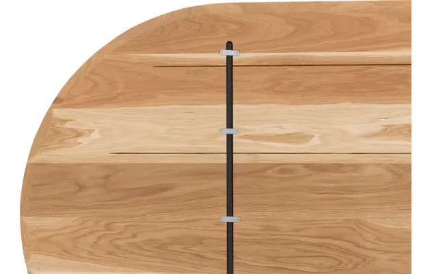 Goossens excellent eettafel uniek blank eiken - 8221206-09