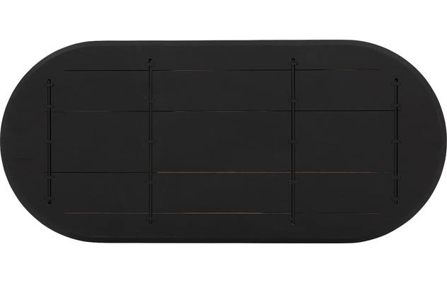 Goossens excellent eettafel uniek zwart eiken - 8221210-09