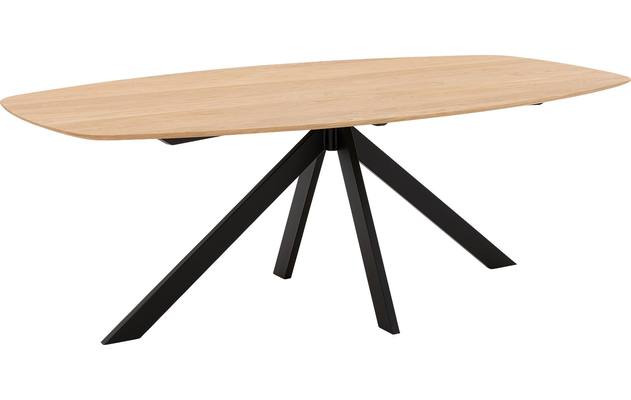 Goossens excellent eettafel uniek blank eiken - 8221236-01