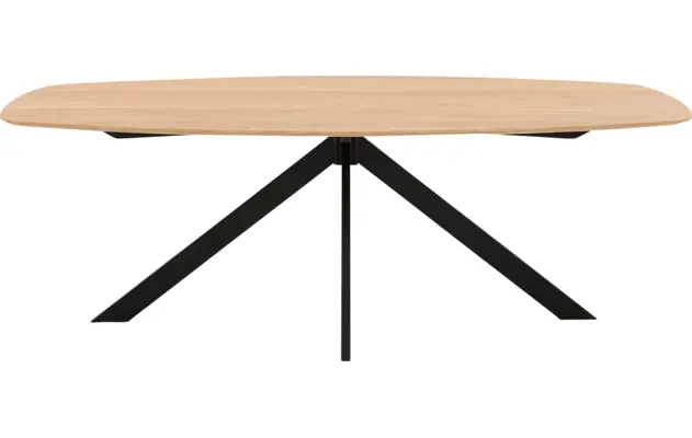 Goossens excellent eettafel uniek blank eiken - 8221236-02