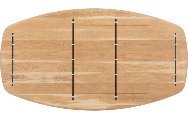 Goossens excellent eettafel uniek blank eiken - 8221236-09