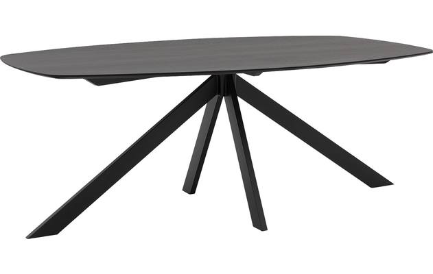 Goossens excellent eettafel uniek zwart eiken - 8221239-01