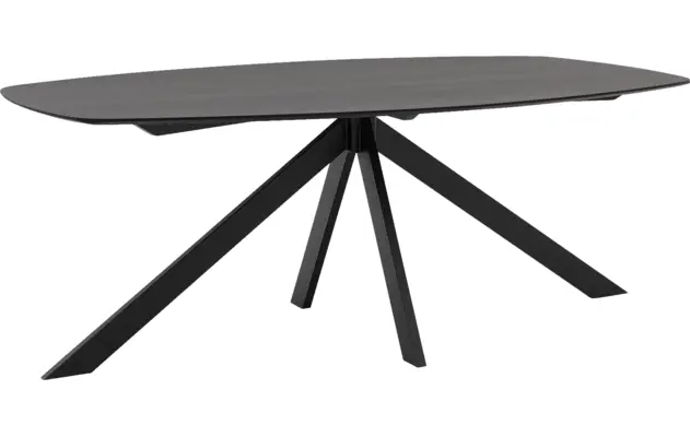 Goossens excellent eettafel uniek zwart eiken - 8221239-01