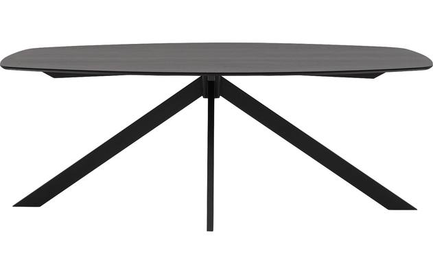 Goossens excellent eettafel uniek zwart eiken - 8221239-02