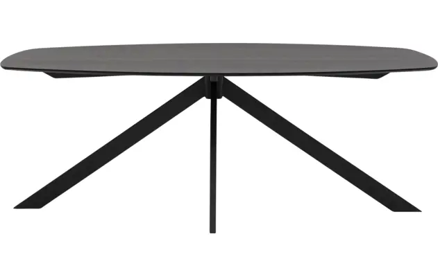 Goossens excellent eettafel uniek zwart eiken - 8221239-02