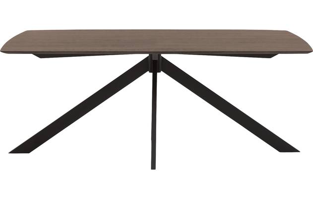 Goossens excellent eettafel uniek donker bruin eiken - 8221247-02