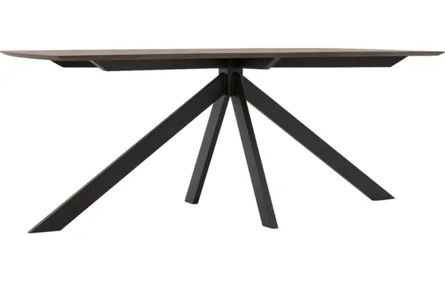 Goossens excellent eettafel uniek donker bruin eiken - 8221247-03