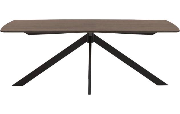 Goossens excellent eettafel uniek donker bruin eiken - 8221248-02