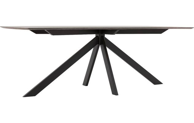 Goossens excellent eettafel uniek donker bruin eiken - 8221249-03