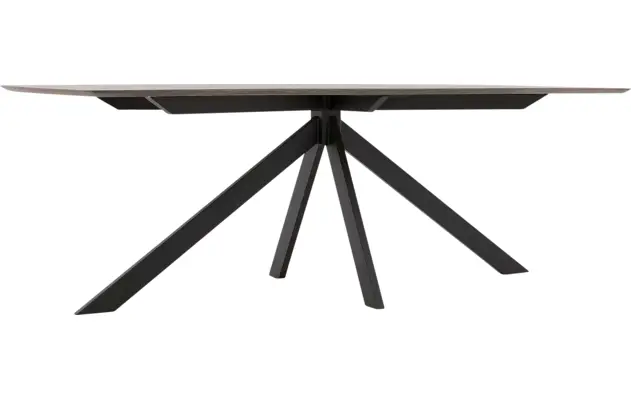 Goossens excellent eettafel uniek donker bruin eiken - 8221249-03