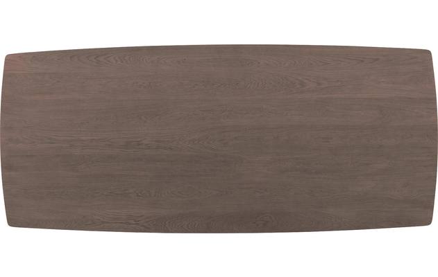 Goossens excellent eettafel uniek donker bruin eiken - 8221250-05