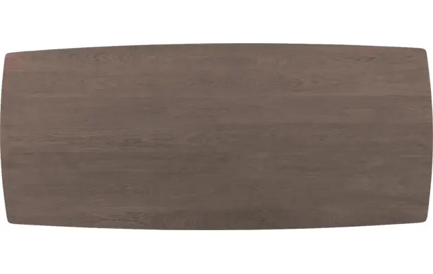 Goossens excellent eettafel uniek donker bruin eiken - 8221250-05
