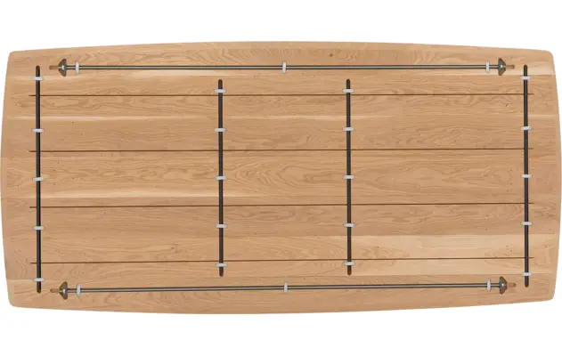 Goossens excellent eettafel uniek blank eiken - 8221263-08