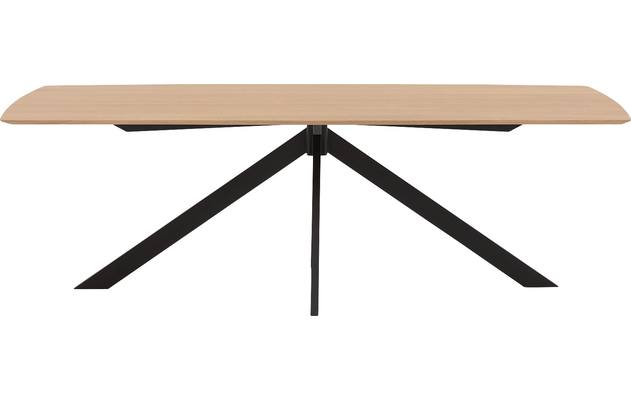 Goossens excellent eettafel uniek blank eiken - 8221264-01