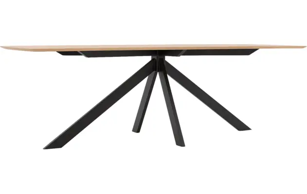 Goossens excellent eettafel uniek blank eiken - 8221264-03